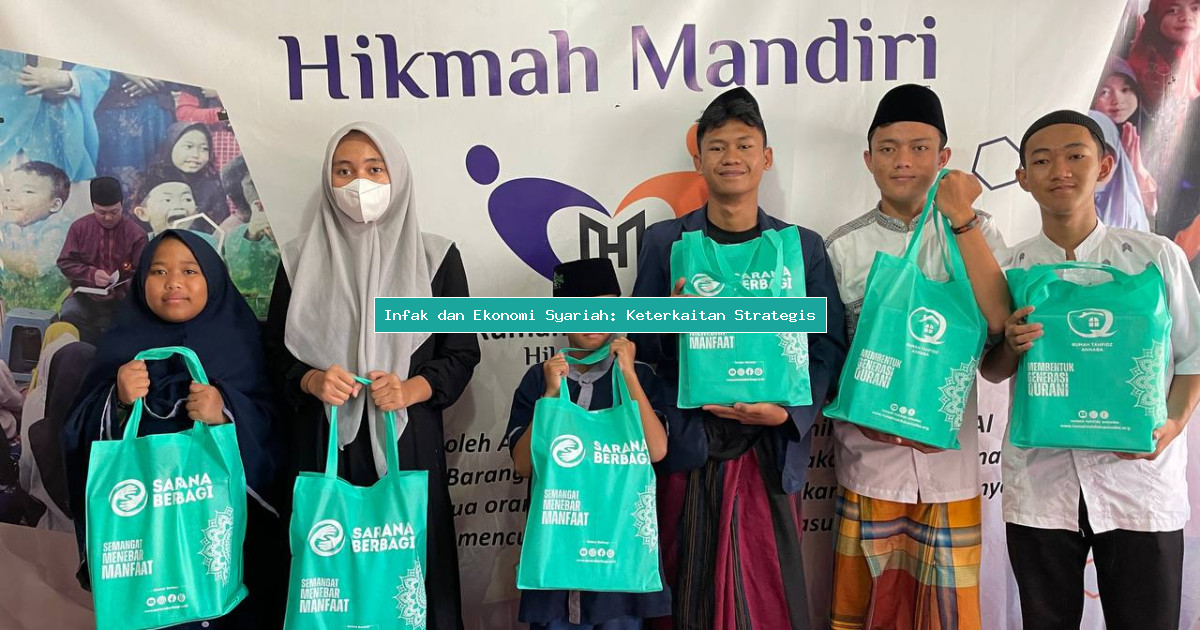 Infak dan Ekonomi Syariah: Keterkaitan Strategis